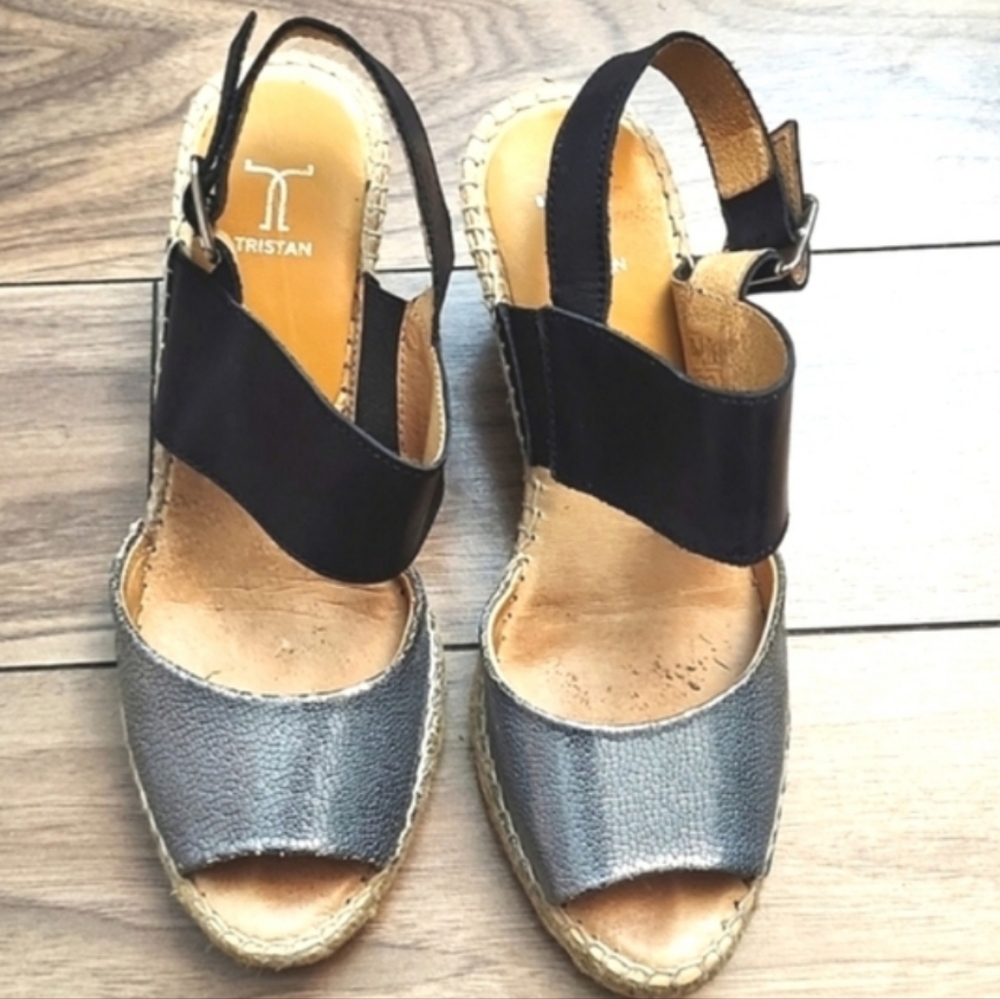 🔥 Tristan Wedges Straps Sandals